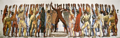 Unanimity (The oath). Second version, 1912-1913.