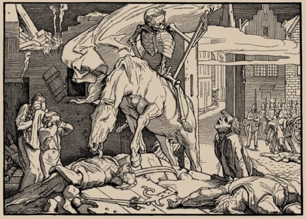Also a Dance of Death, Sheet VI (Death the Victor), 1849.
