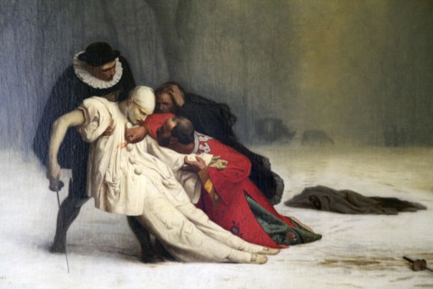 'Duel after a Masquerade', 1857. Artist: Jean-Leon Gerome