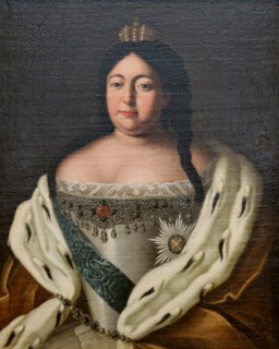 'Portrait of the Empress Anna Ioannovna', 18th century. Artist: Unknown