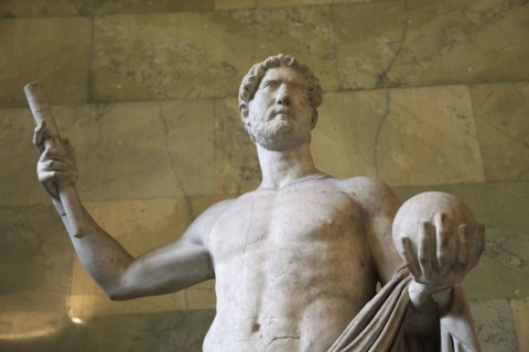 Statue of the Roman Emperor Hadrian, first half of 2nd century. Artist: Unknown