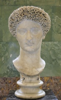 Portrait of Domitia Longina, wife of the Roman Emperor Domitian, late 1st century. Artist: Unknown