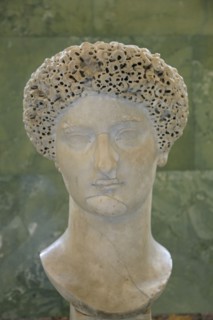 Portrait of Domitia Longina, wife of the Roman Emperor Domitian, late 1st century. Artist: Unknown
