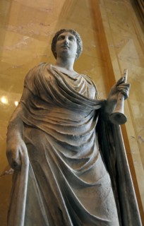 Statue of Euterpe, Muse of Poetry. Artist: Unknown