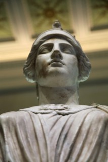 Statue of Athena, Goddess of Wisdom and Just War, and patroness of crafts, 2nd century. Artist: Unknown