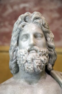 Head of Asklepios, Greek God of Healing, 2nd century. Artist: Unknown