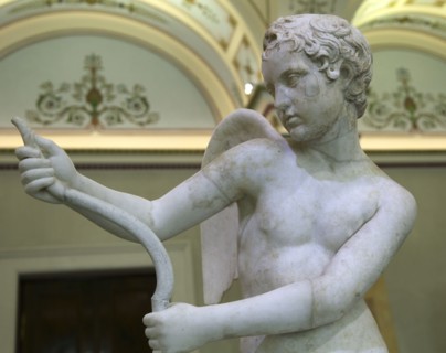 Statue of Eros drawing his bow, 2nd century. Artist: Unknown