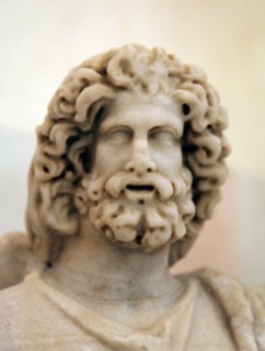 Statue of Serapis, Greco- Egyptian God of the Underworld. Artist: Unknown