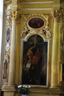 Detail of the iconostasis, Peter and Paul Cathedral, St Petersburg, Russia, 2011. Artist: Sheldon Marshall