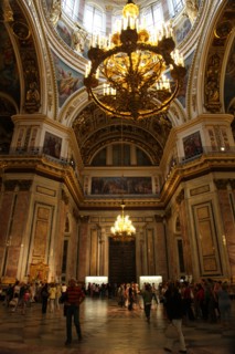 Interior, St Isaac's Cathedral, St Petersburg, Russia, 2011. Artist: Sheldon Marshall