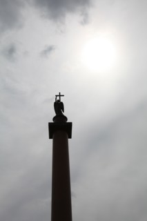 Alexander Column, St Petersburg, Russia, 2011. Artist: Sheldon Marshall