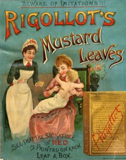 Rigollot's Mustard Leaves, 19th century. Artist: Unknown