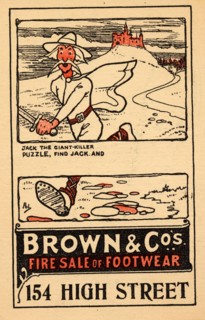 Brown & Co?s - footwear, 1910s-1920s. Artist: Unknown