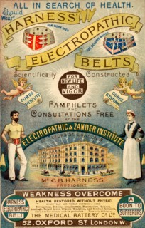 Harness Electropathic Belts, 19th century. Artist: Unknown