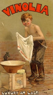 Vinolia soap, 1910s. Artist: Unknown