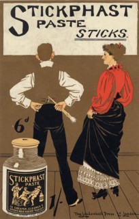 Stickphast Paste, 19th century. Artist: Unknown