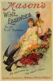 Mason?s Wine Essences, 1900. Artist: Unknown