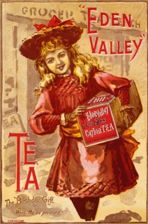 Eden Valley Tea, 19th century. Artist: Unknown