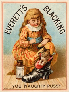 Everett?s Blacking, 19th century. Artist: Unknown