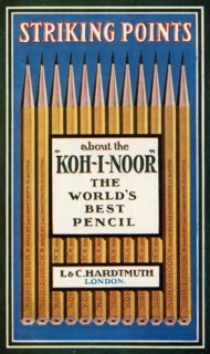 Koh-I-Noor pencils, 1900s. Artist: Unknown