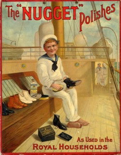 Nugget boot polish, 1900. Artist: Unknown