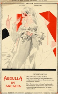 Abdulla Cigarettes, 1926. Artist: Unknown