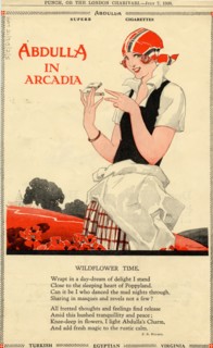 Abdulla Cigarettes, 1926. Artist: René Vincent