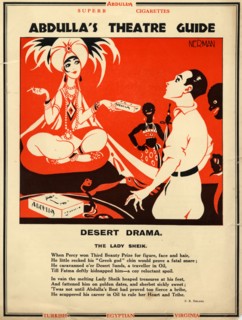 Abdulla Cigarettes, 1928. Artist: Nerman