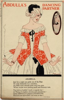 Abdulla Cigarettes, 1920s. Artist: René Vincent