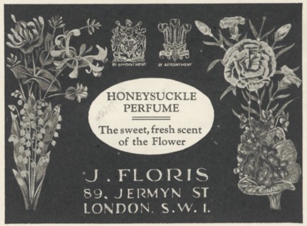 J Floris perfumier, 1935. Artist: Unknown