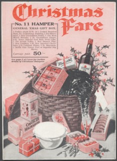 Christmas Hampers, c1920. Artist: Wilfred Fryer