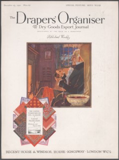 Draper's Organiser Magazine, 1920. Artist: Wilfred Fryer