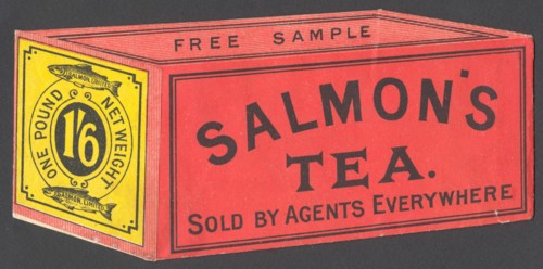 Salmons Tea, 1890s. Artist: Unknown