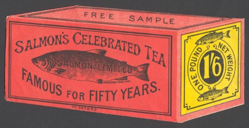 Salmons Tea, 1890s. Artist: Unknown