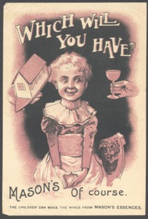 Newball & Mason Wine Essence, 1890s. Artist: Unknown