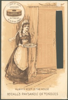 Paysandu ox tongue, 1890s. Artist: Unknown