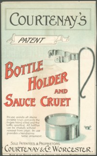 Courtenay & Co Worcestershire Sauce, 1890s. Artist: Unknown