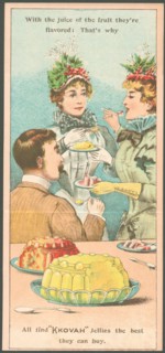 Kkovah Table Jelly, 1890s. Artist: Unknown