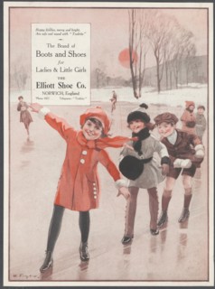 Elliott Shoe Company, c1920s. Artist: Wilfred Fryer