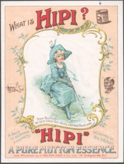Hipi Mutton Essence, 1880s. Artist: Unknown