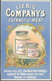 Liebig Company Meat extract, 1880s. Artist: Unknown