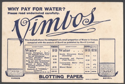 Vimbos Meat extract, 1890s. Artist: Unknown