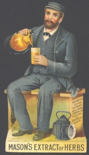 Newball & Mason Extract of Herbs, 1890s. Artist: Unknown
