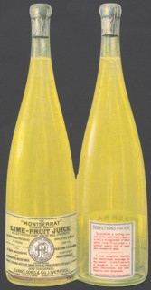 Montserrat Lime Fruit Juice, 1890s. Artist: Unknown