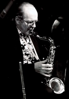 John Dankworth, Ronnie Scott's, London.  Artist: Brian O'Connor