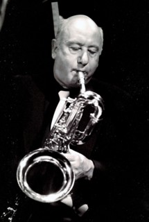 Jimmy Hastings, Ronnie Scott's, London.  Artist: Brian O'Connor