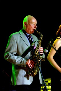 Jimmy Hastings, Brecon Jazz Festival, Powys, Wales. Artist: Brian O'Connor