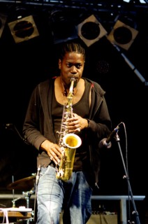 Soweto Kinch, Imperial Wharf Jazz Festival, London, 2011. Artist: Brian O'Connor