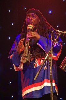 Courtney Pine, Love Supreme Jazz Festival, Glynde, East Sussex, 2013. Artist: Brian O'Connor