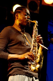 Soweto Kinch, Imperial Wharf Jazz Festival, London, 2011. Artist: Brian O'Connor